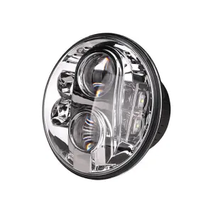 SINGLE 7 INCH ROUND LED HEADLAMP RHD - BRITPART - DA6282K