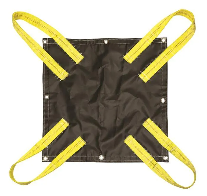 Snow Removal Tarp w/ Heavy Duty Lifting Slings