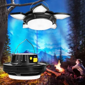Solar camping lights And Rechargeable Power Bank