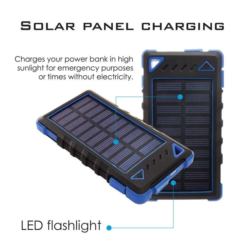 Solar High-Speed Power-efficient Maze 2-Port 8,000mAh Bank Power Exclusive Weekend sale