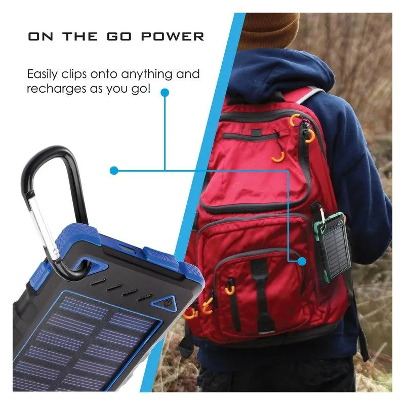 Solar High-Speed Power-efficient Maze 2-Port 8,000mAh Bank Power Exclusive Weekend sale