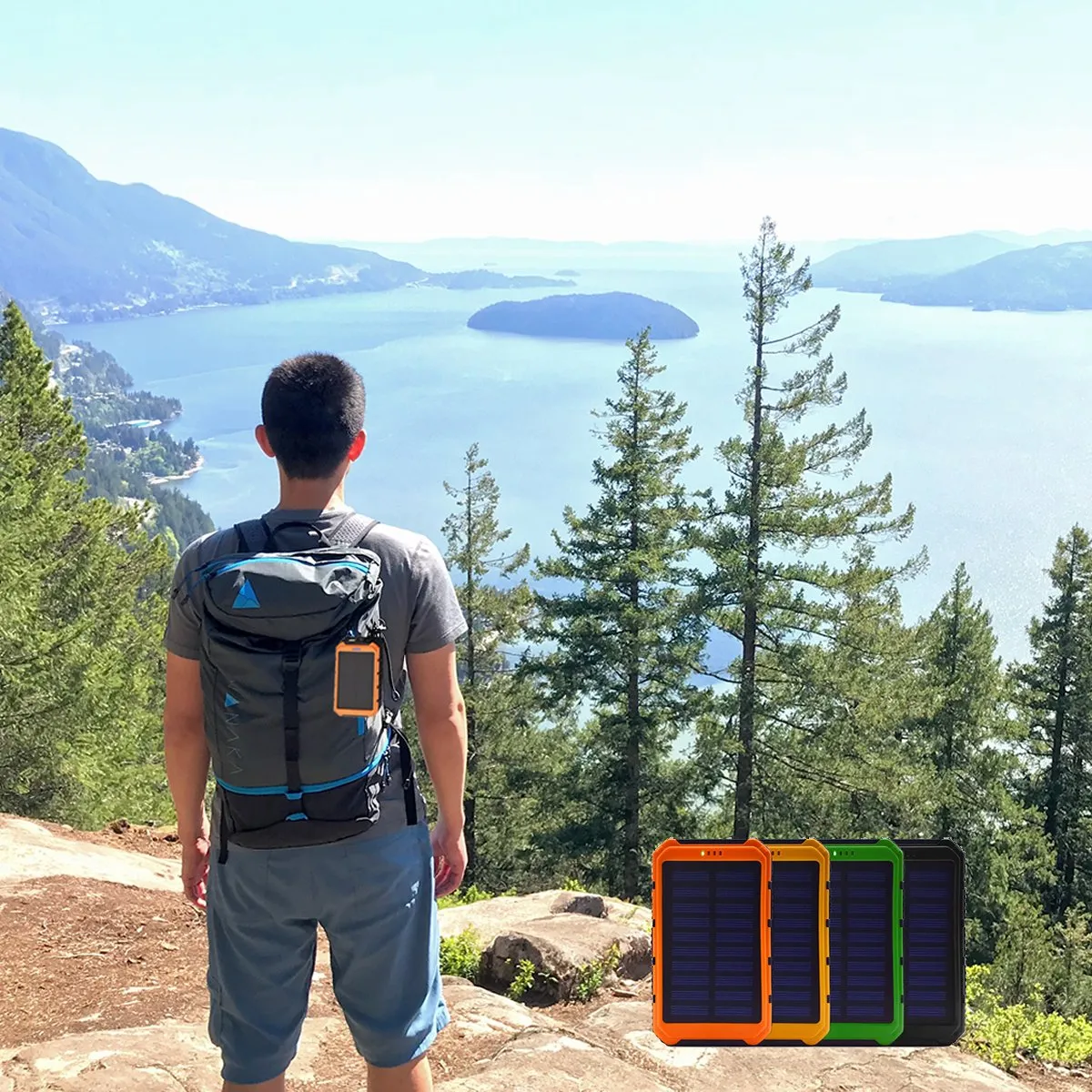 Solar or Best price Power Bank Tablet Charger Privacy-first Roaming Phone