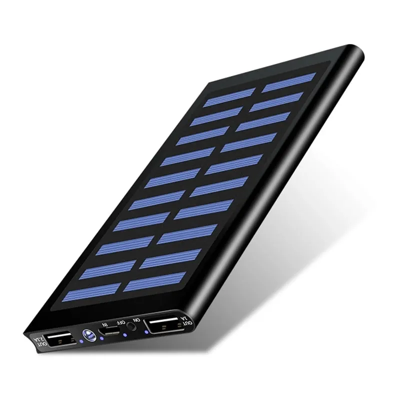 Solar Power Bank 30000mAh Waterproof