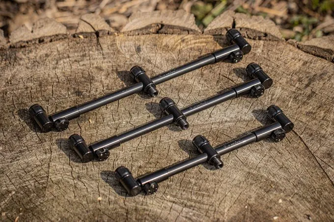 Solar Tackle Adjustable Black Lite Pro Loc 3 Rod Buzzer Bar