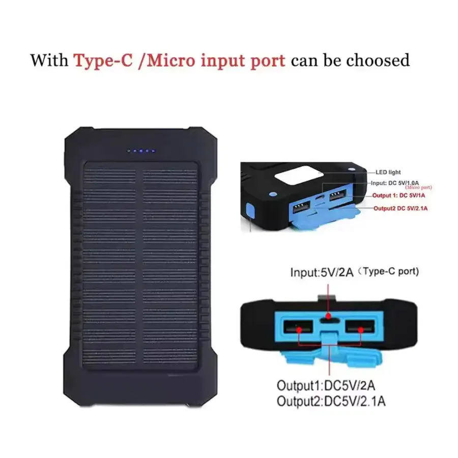 SolarCharge™ Solar Power Bank