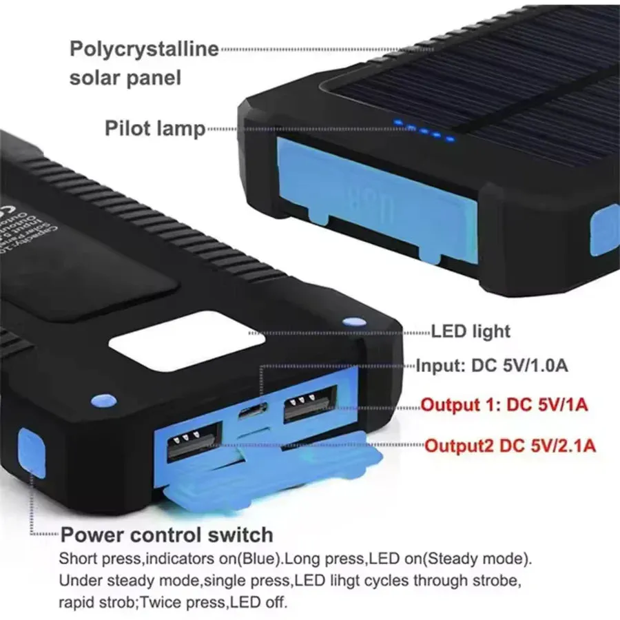 SolarCharge™ Solar Power Bank