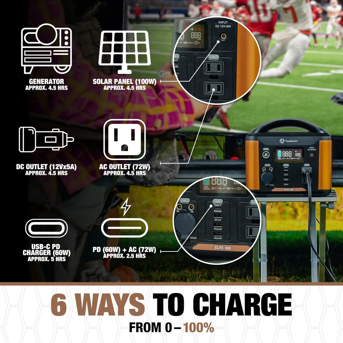 Southwire Elite 300 Series™ Portable Power Station - 53251