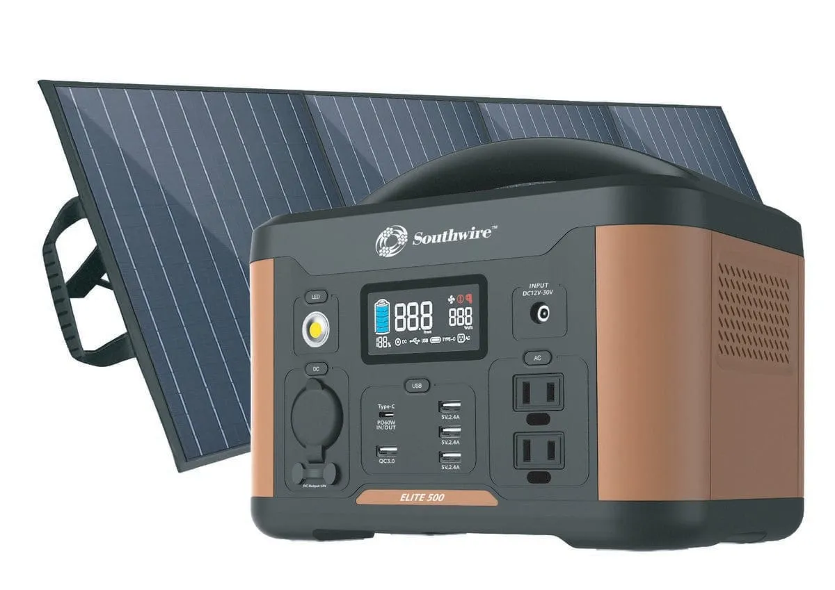 Southwire Elite 500 Series™ with Solar Panel Bundle - 53252K