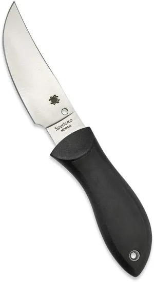 Spyderco Bill Moran Fixed-Blade Knife Series - Ideal For Various Outdoor Activities Like Hunting and Camping - 3.92 Inches Blade Length, VG-10 Steel, FRN Handle, Includes Boltaron Sheath, - FB01P