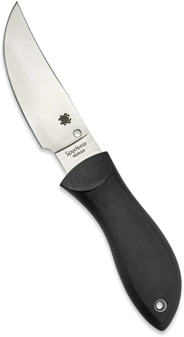 Spyderco Bill Moran Fixed-Blade Knife Series - Ideal For Various Outdoor Activities Like Hunting and Camping - 3.92 Inches Blade Length, VG-10 Steel, FRN Handle, Includes Boltaron Sheath, - FB01P