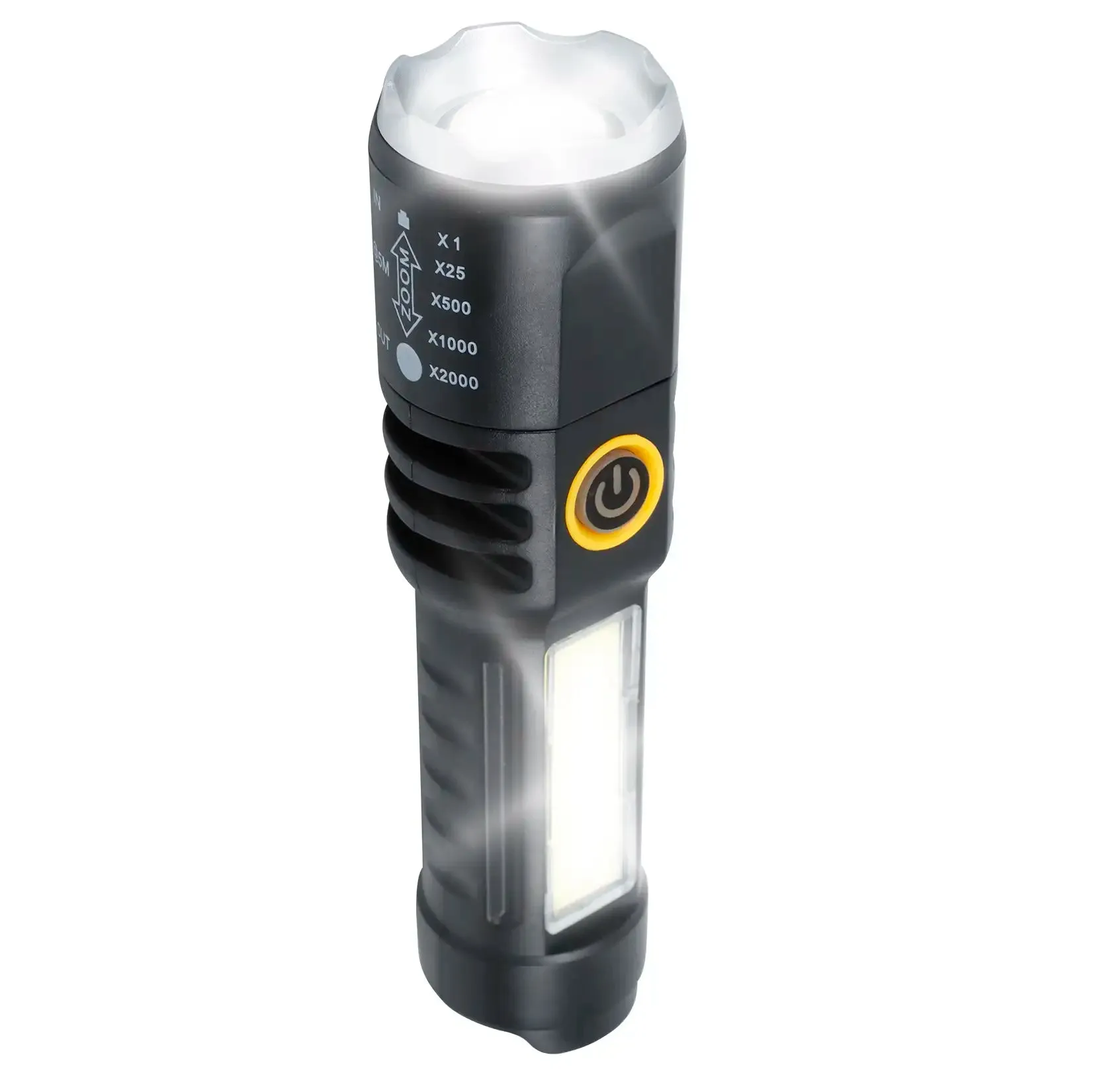 Streetwize Rechargeable Camping Torch with COB Lantern