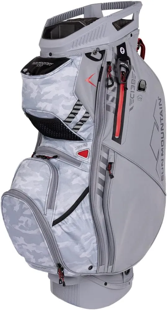 Sun Mountain 2023 C-130 Supercharged Golf Cart Bag Grey Camo