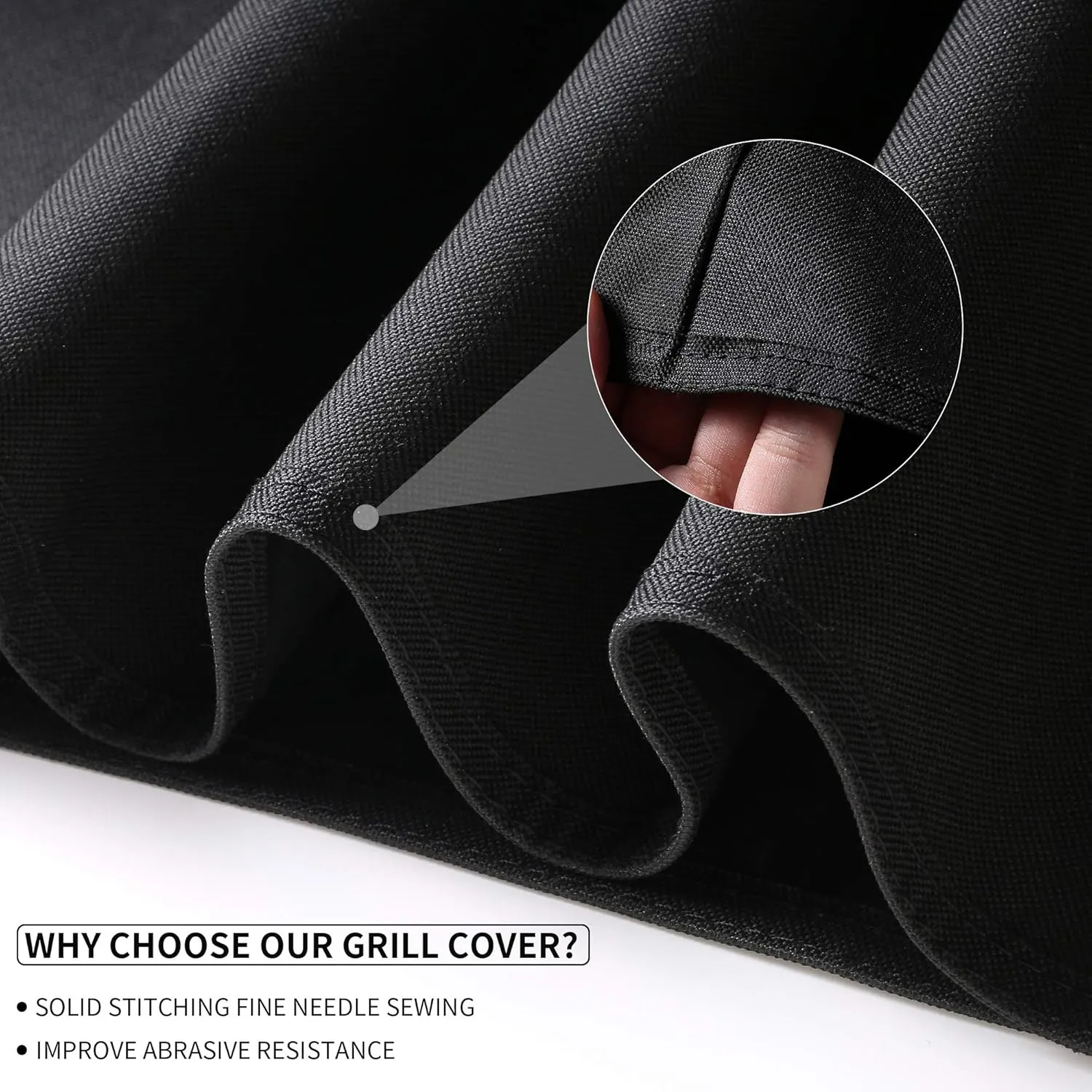 SUPJOYES Grill Cover for Weber Performer Deluxe Charcoal, 22 Inch BBQ Covers, Premium Heavy Duty Waterproof Accessories for Weber 7152 Performer Charcoal Grills