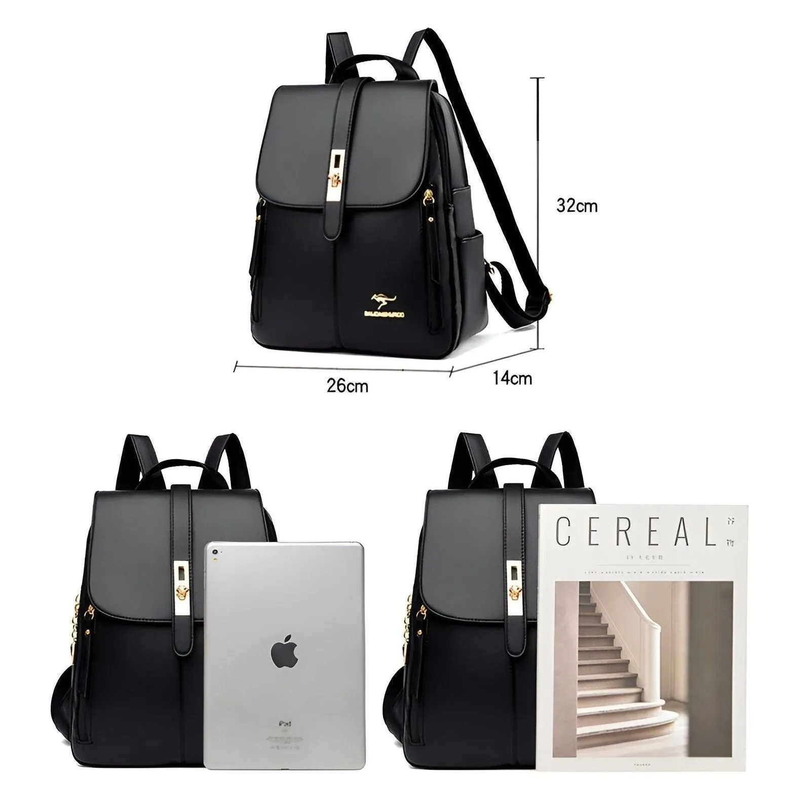 Taavita Backpack - Luxurious and High-Quality Leather Women's Bag