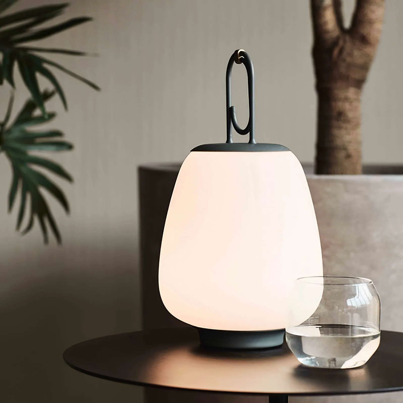 Taavita Portable Table Lamp Lantern with Built-In Battery