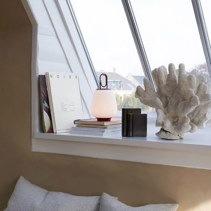 Taavita Portable Table Lamp Lantern with Built-In Battery