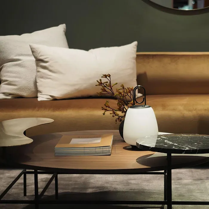 Taavita Portable Table Lamp Lantern with Built-In Battery