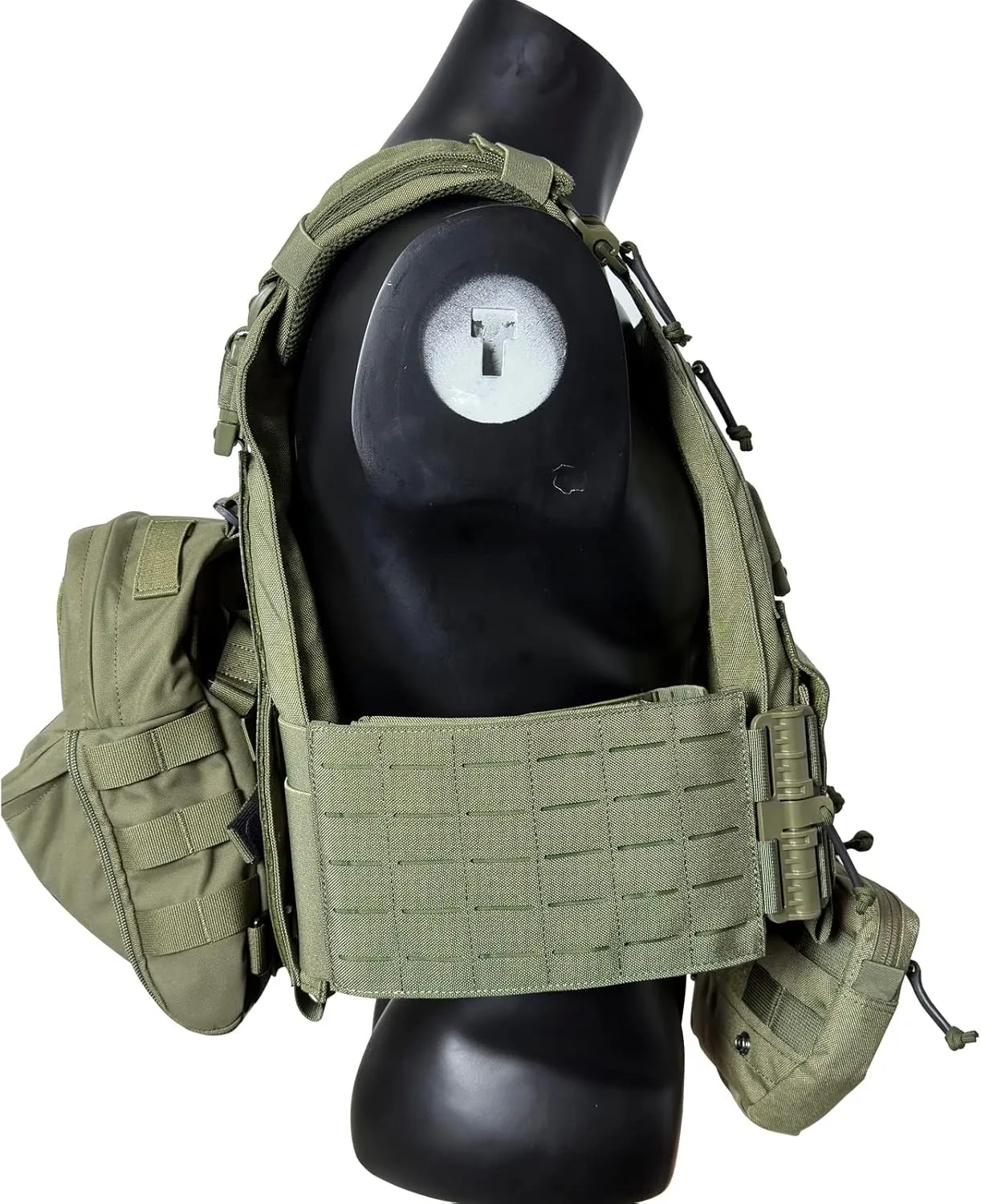 Tactical Hydration Backpack for 2L Hydration Bladder, Lightweight Hydration Backpack MOLLE Water Carrier for 2L Hydration Bladder Reservoir Pack for Hiking Biking Running Climbing
