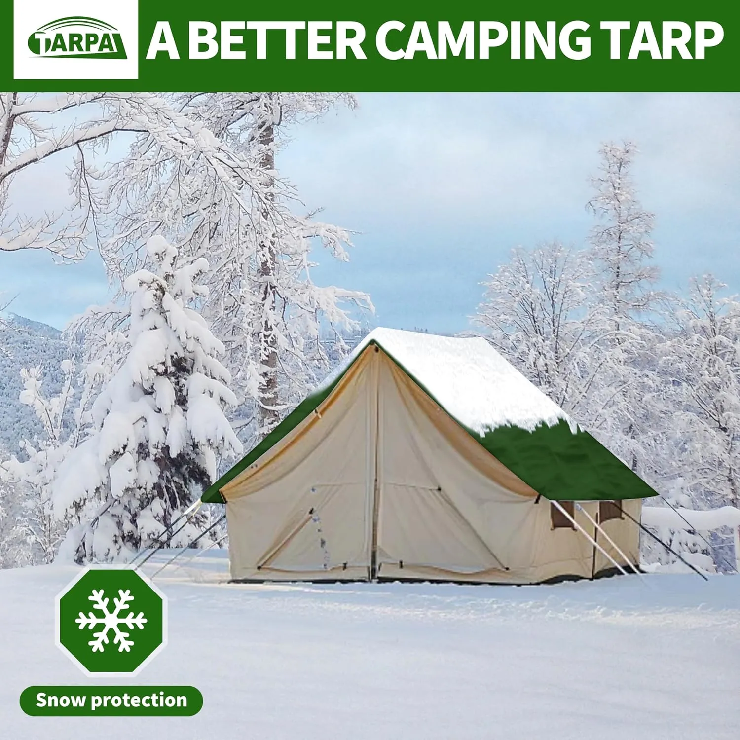 TARPAL Tarps 14x20 Feet Large Tarp 16mil Heavy Duty Tarp with Brass Grommets Every 17.7" Green Tarps UV Protection&Anti-Tear Cover for Firewood,Roof,Pool,Tarpaulin