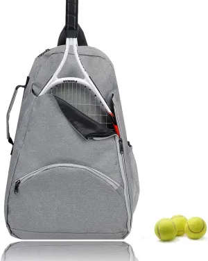 Tennis Bag Tennis Backpack - Tennis Bags for Women and Men to Hold 1 or 2 Tennis Rackets/Racquets, Multifunctional Sports Bag