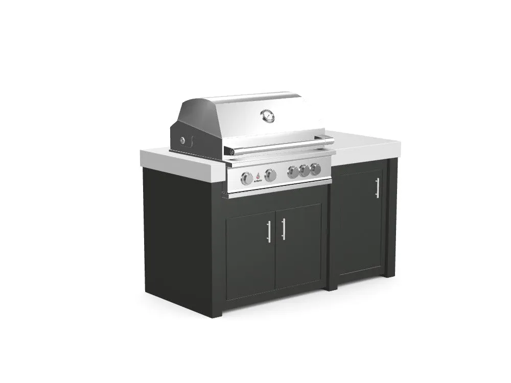 The James - 62" Outdoor Kitchen Island - Custom Design Ref: LQHPCZ