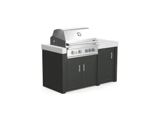The James - 62" Outdoor Kitchen Island - Custom Design Ref: LQHPCZ