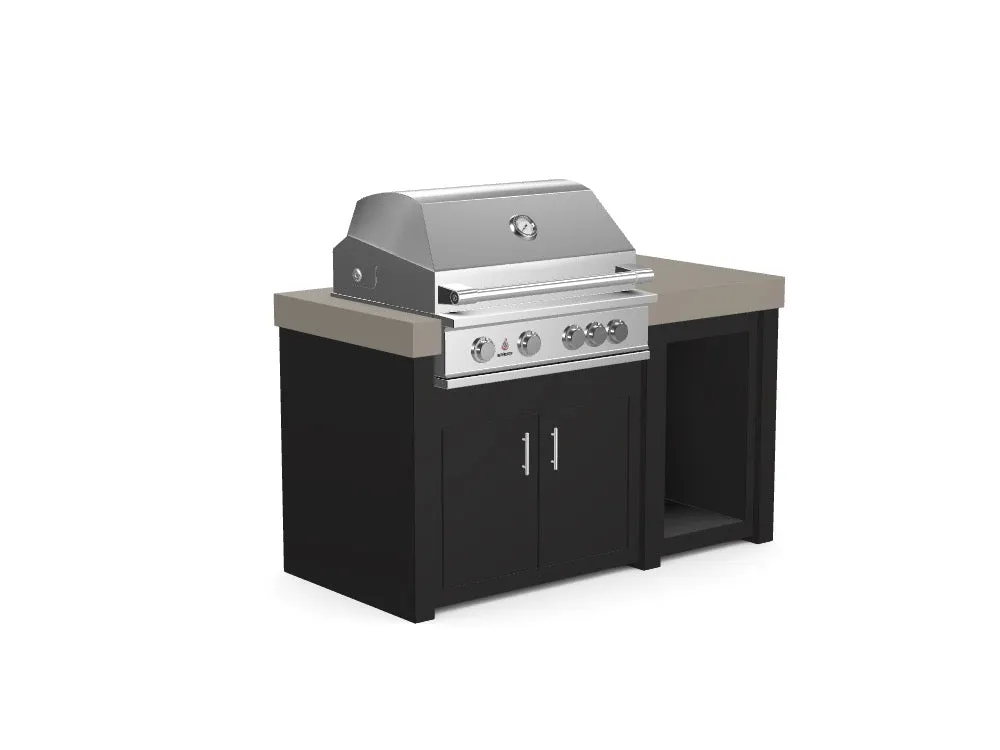 The James - 62" Outdoor Kitchen Island - Custom Design Ref: MGEYWC