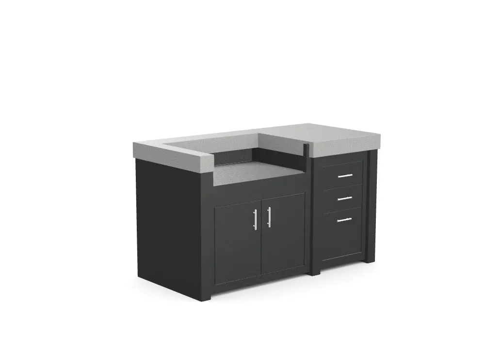 The James - 62" Outdoor Kitchen Island - Custom Design Ref: NQVSFD