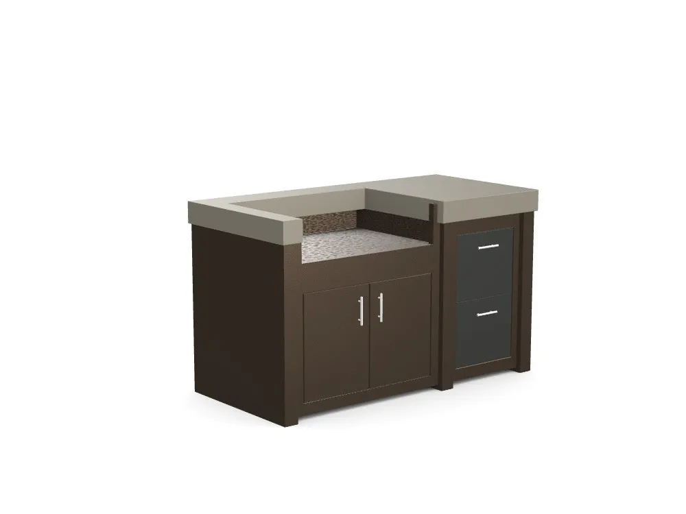 The James - 62" Outdoor Kitchen Island - Custom Design Ref: SVIMVH