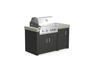 The James - 62" Outdoor Kitchen Island - Custom Design Ref: ZJYYPB