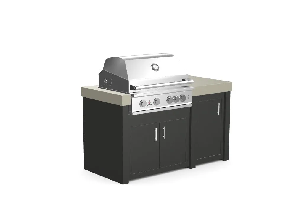 The James - 62" Outdoor Kitchen Island - Custom Design Ref: ZJYYPB