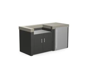 The Morris - 71" Outdoor Kitchen Island - Custom Design Ref: DT67SZ