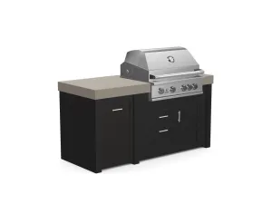 The Morris - 71" Outdoor Kitchen Island - Custom Design Ref: GG4UQ3