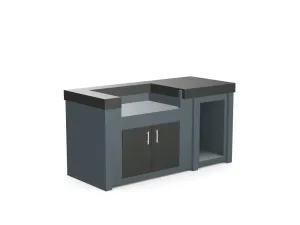 The Morris - 71" Outdoor Kitchen Island - Custom Design Ref: OKMTBX