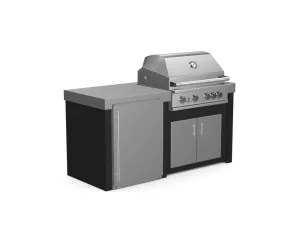 The Morris - 71" Outdoor Kitchen Island - Custom Design Ref: QGUYIV
