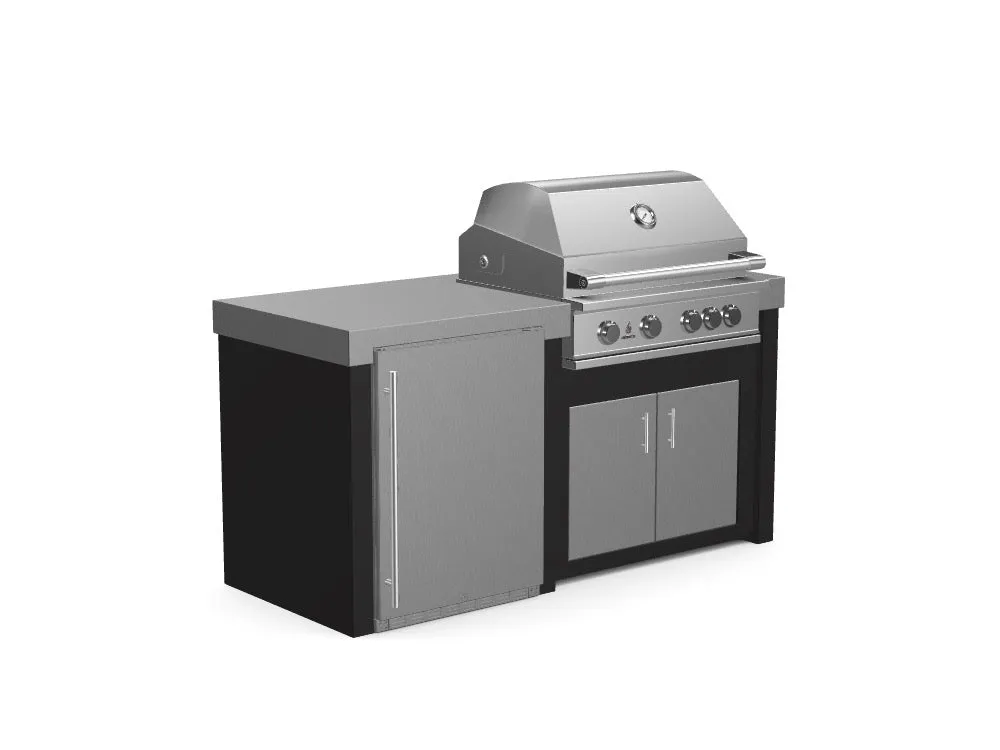 The Morris - 71" Outdoor Kitchen Island - Custom Design Ref: QGUYIV
