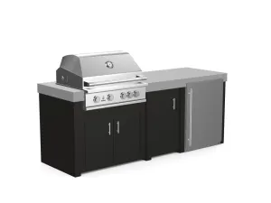 The Sullivan - 92" Outdoor Kitchen Island - Custom Design Ref: IU9MOR