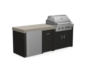 The Sullivan - 92" Outdoor Kitchen Island - Custom Design Ref: L6ZP9D