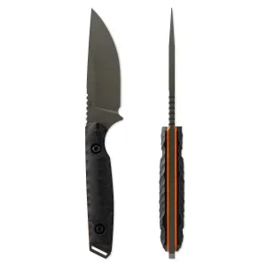 Toor Field 3.0 Spanish Moss 3.625" Fixed Blade Pocket Knife (850061338266)