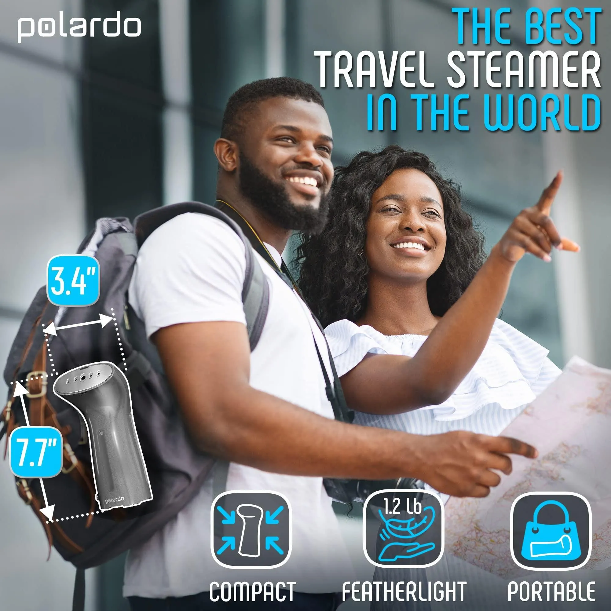 Travel Sized Clothing Steamers.