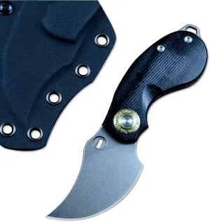 TWO SUN TS520 EDC Outdoor Fixed Knife K110 Blade with Kydex Sheath