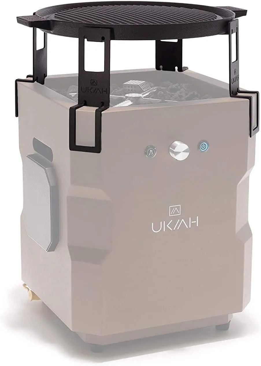 UKIAH Tailgater/Note Cook-Top Accessory - Ukiah, Black (TK-1008-GRD)
