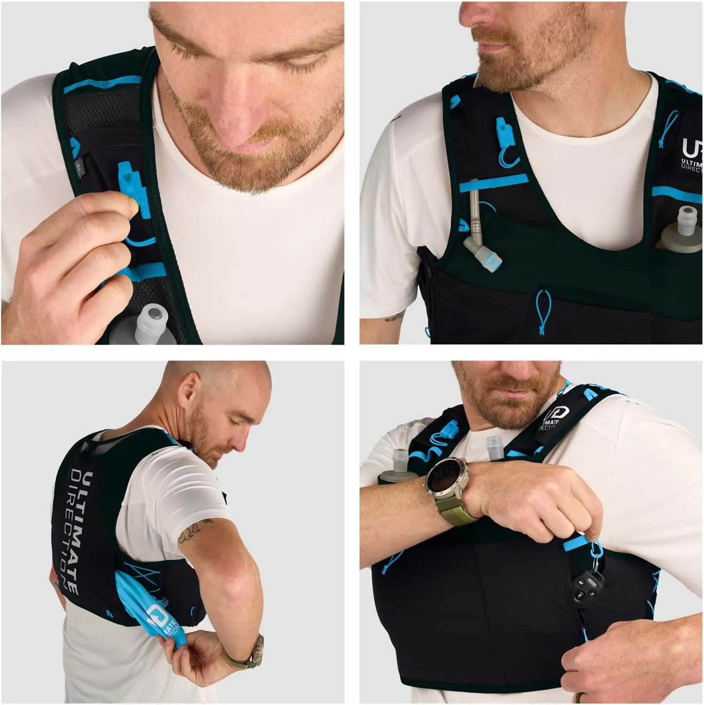 Ultimate Direction Men’s Xodus Hydration Running Vest for Trail, Training and Racing