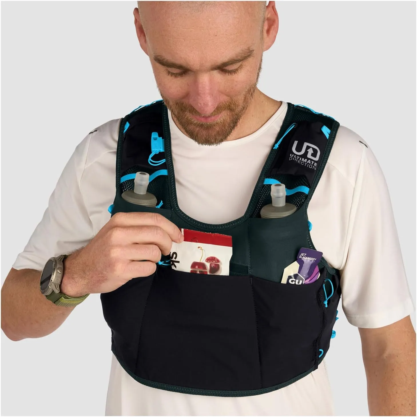 Ultimate Direction Men’s Xodus Hydration Running Vest for Trail, Training and Racing