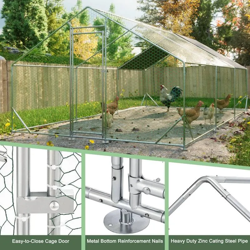 Ultimate Outdoor Chicken & Rabbit Coop
