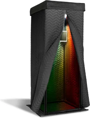 Ultimate Portable Vocal Booth – #1 Recommended by Rolling Stone Magazine – Recording Studio Equipment for Superior Echo-Free Vocals - The Original & Best Sound Recording Booth