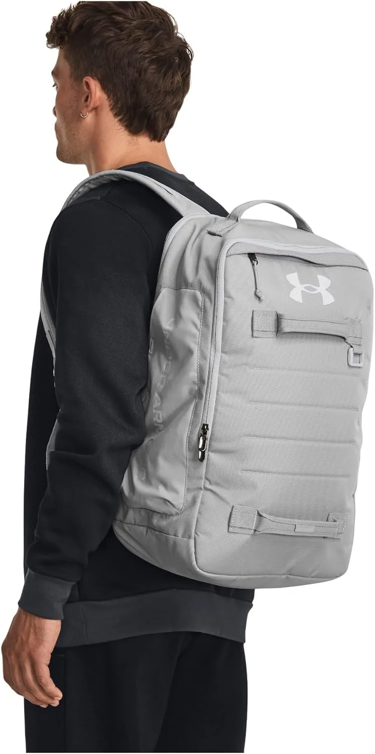 Under Armour 1378413-11-OSFM UA Contain Backpack Mod Gray OSFM