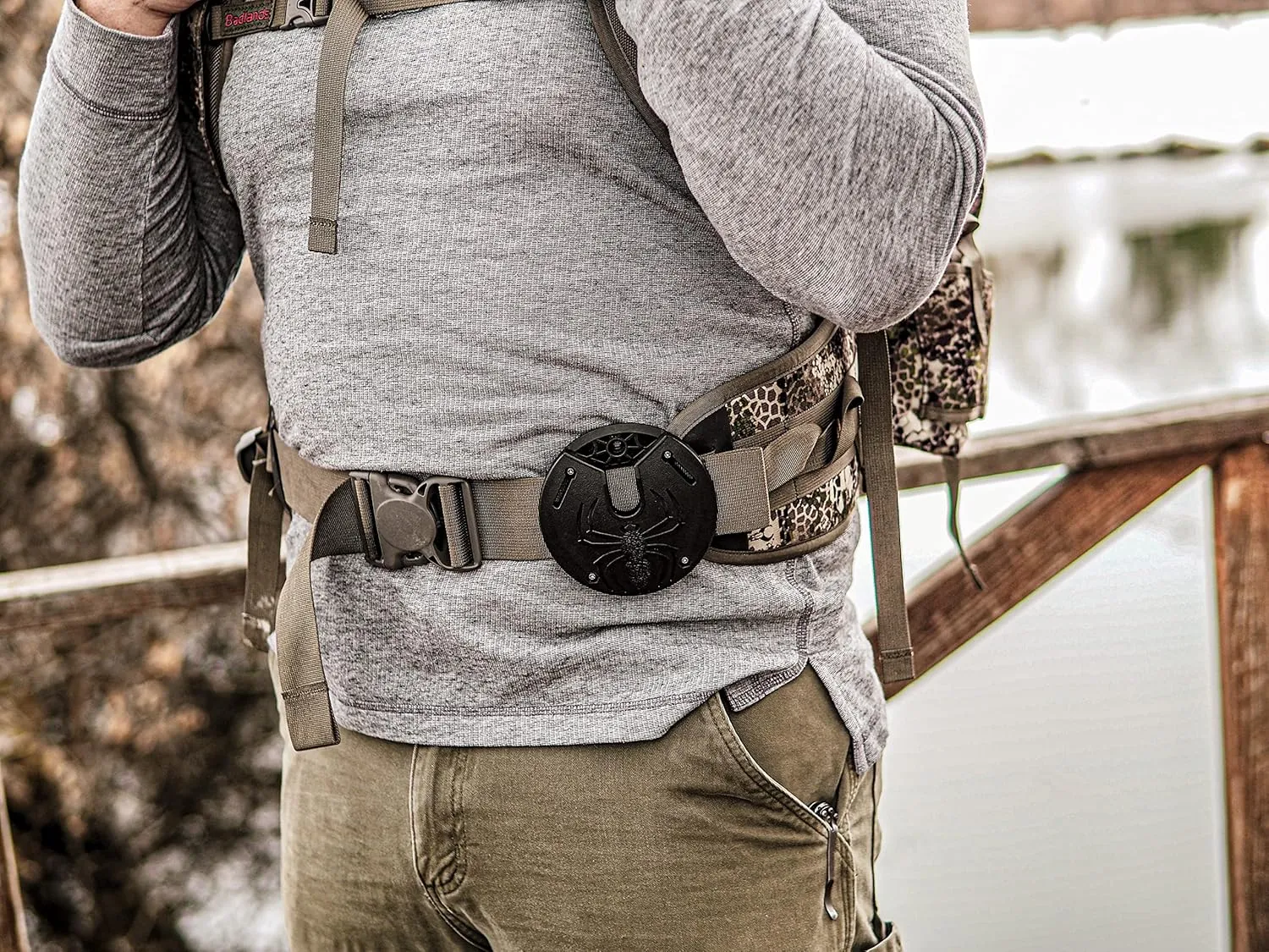 Universal Hands Free Bow Carrying/holder/hook/carrier System for Archery Hunting, 3D shooters; Lightweight for Compound or Recurve- attaches to belt, backpack, tree, wall, headrest, 4x4.