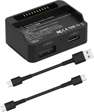 USB Charging Adapter Compatible with DJI Mavic Air 2 and 2s PD Quick Charge Bidirectional Charging Mini Size Lightweight USB A and USB C Charger