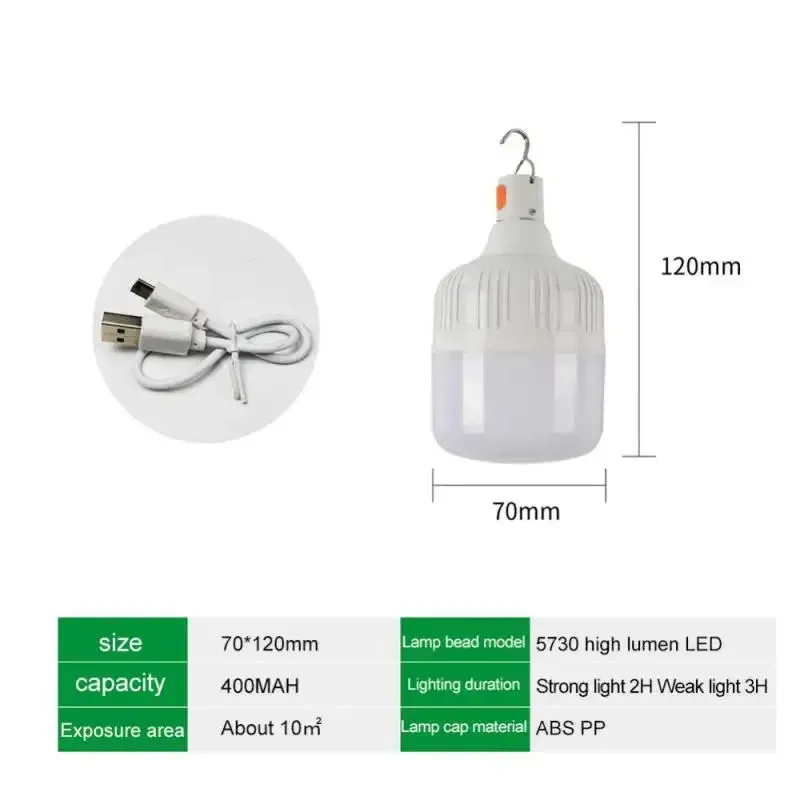 USB Rechargeable LED Emergency Light